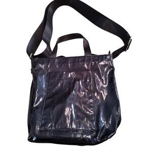 Levi’s Navy Faux Leather Crossbody/Shoulder Bag – Zippered – 9.5x10x3